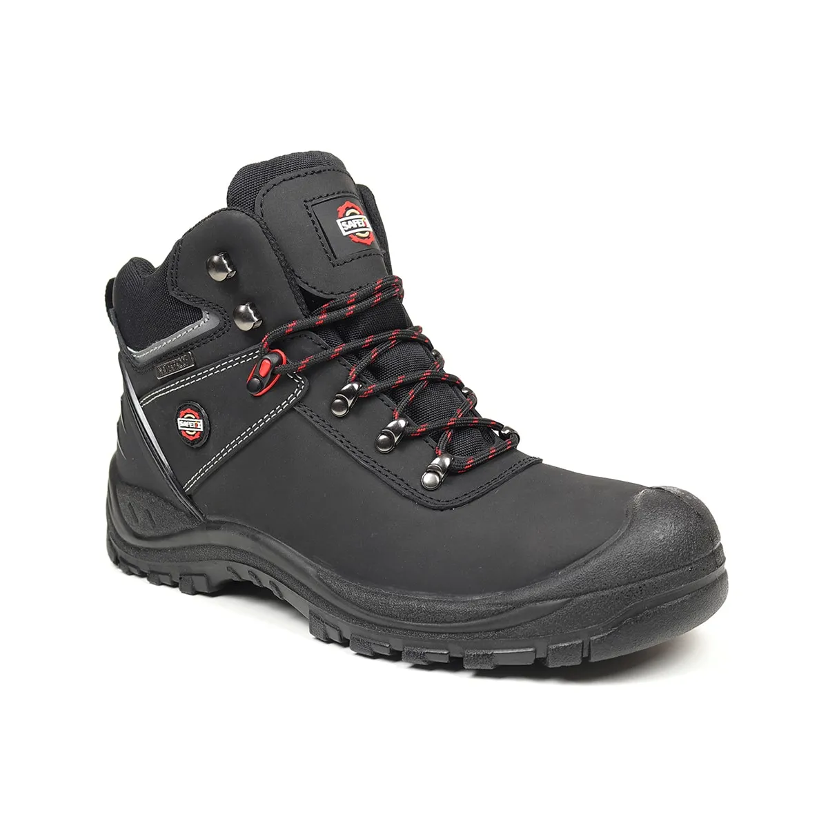 Safetix Carson Waterproof Safety Hiker — Black